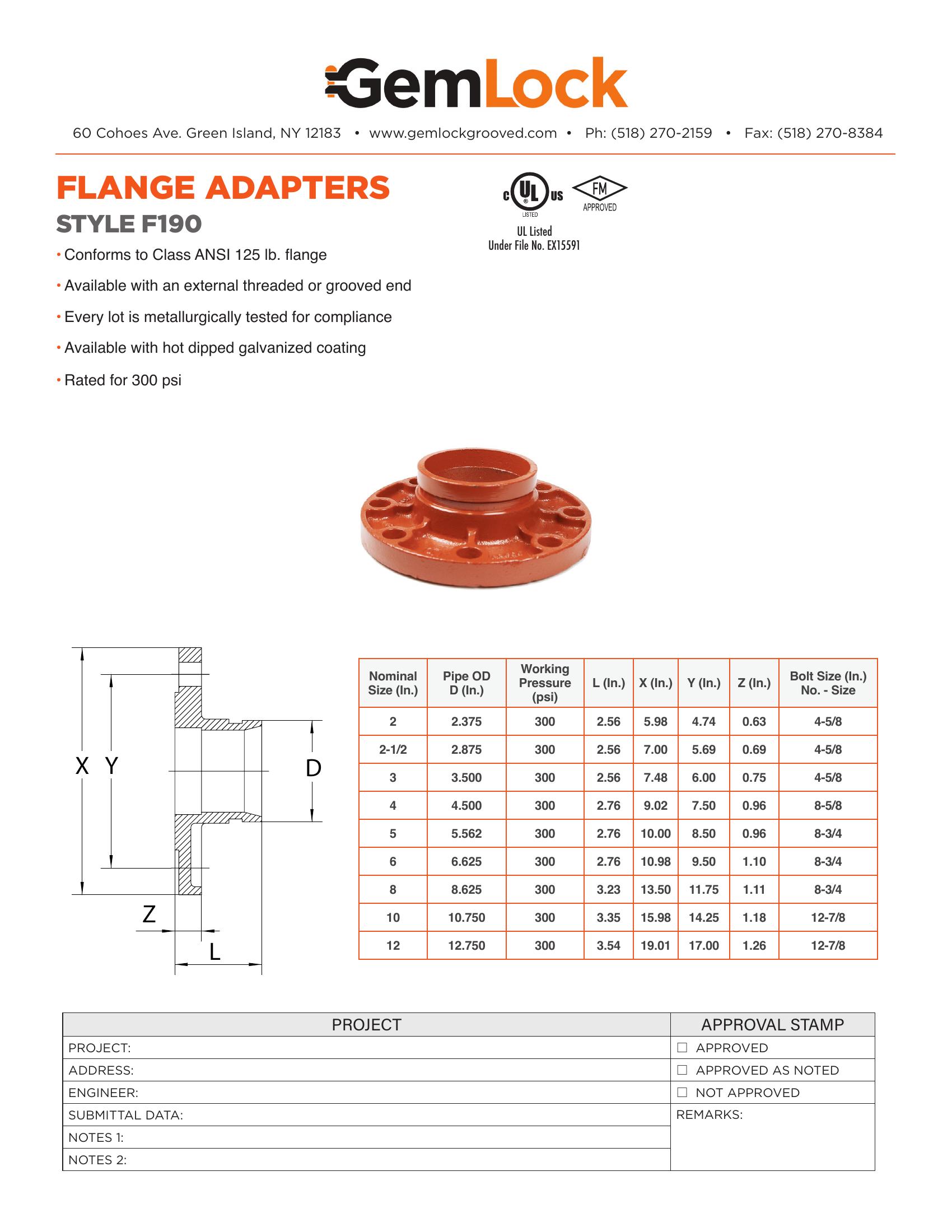 Flange Adapters | GemLock